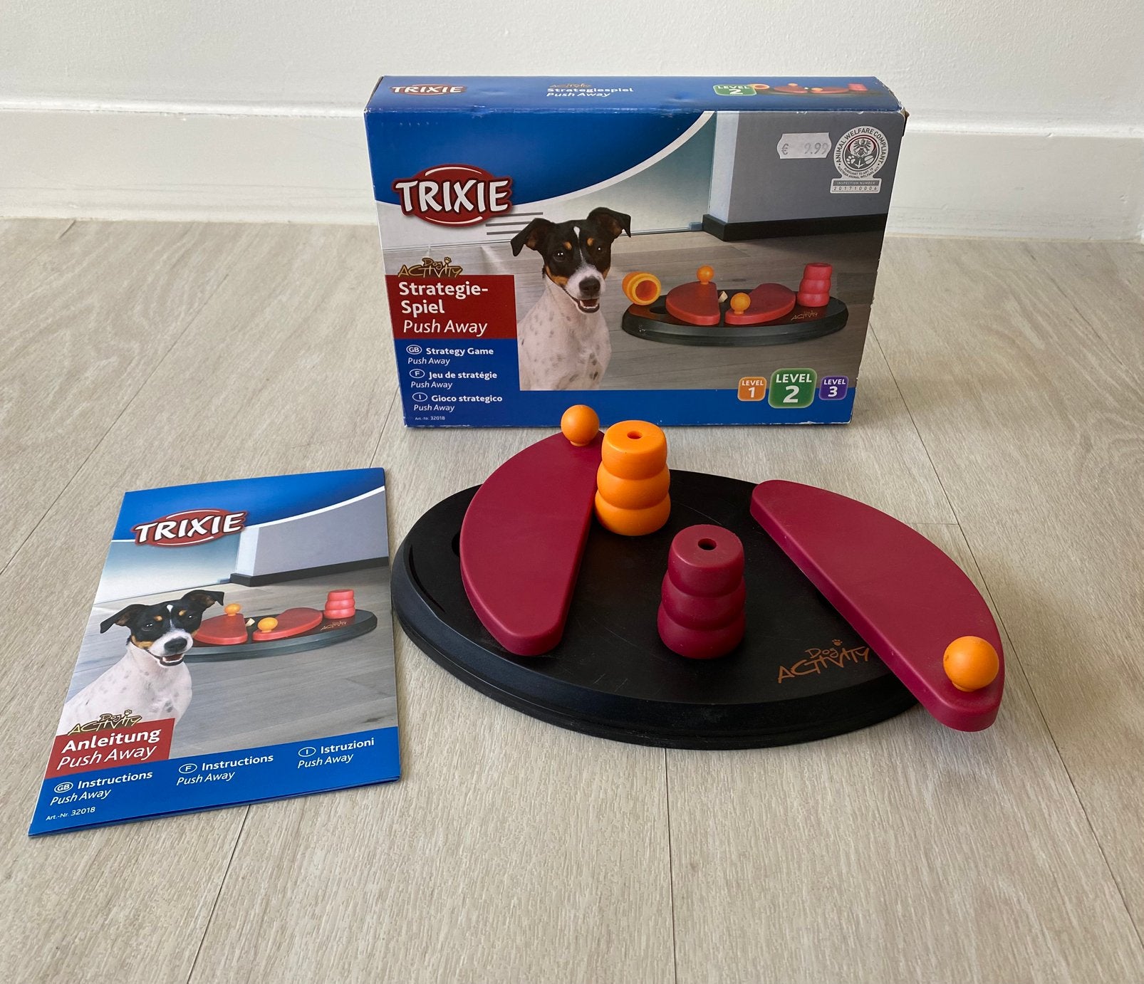 Trixie strategie spel level 2, Dieren en Toebehoren, Hondenspeelgoed, Ophalen of Verzenden, Gebruikt, Intelligentiespeelgoed