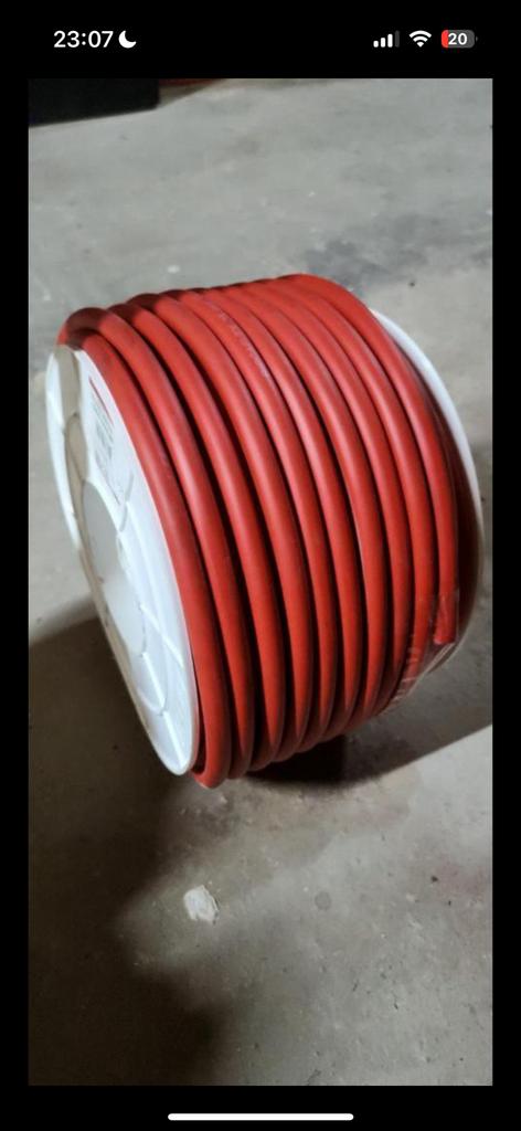 Accukabel 35mm²50 meterNIEUW (voor auto/camper/omvormer), Overige materialen, 6 meter of meer, Overige typen, Nieuw