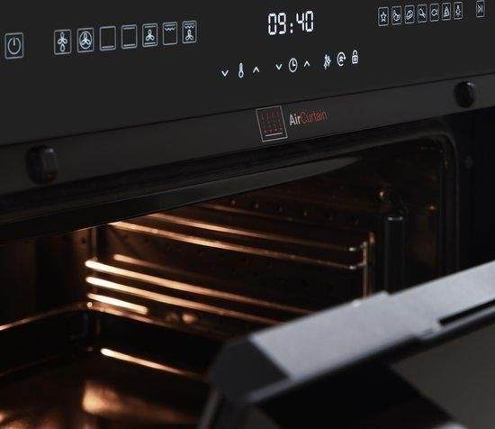 Sharp inbouwoven KA75L64BNHEU - Zwart, Oven, Hete lucht, Nieuw, Inbouw