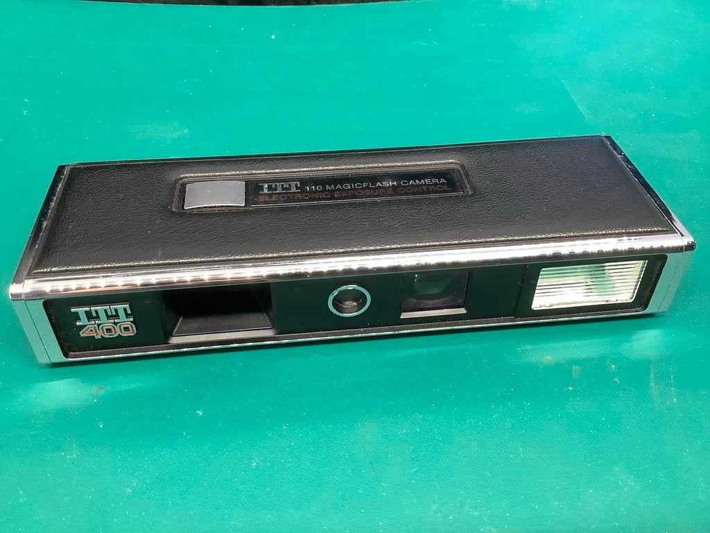 ITT 400 110 Magicflash Camera - Vintage Compact Camera, Ophalen of Verzenden, Gebruikt, Compact, Overige Merken