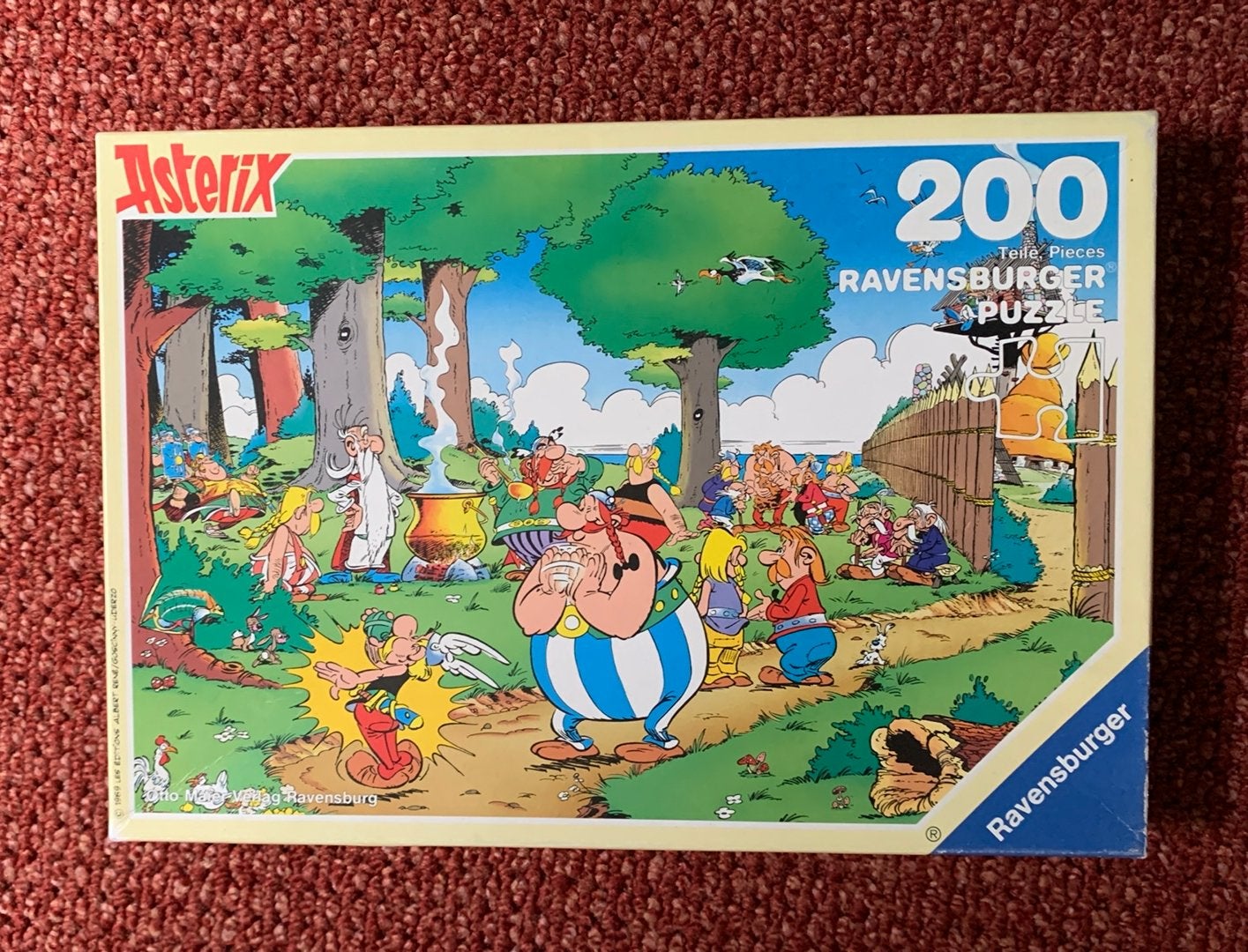 Asterix en Obelix puzzel De toverdrank, Ophalen of Verzenden, Meer dan 50 stukjes, Gebruikt, 6 jaar of ouder