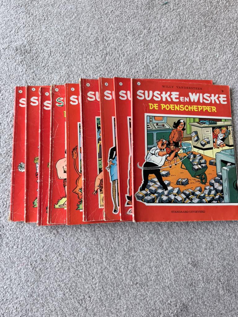 Suske & wiske, Meerdere stripboeken, Ophalen of Verzenden, Gelezen