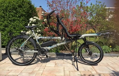HASE PINO Tandem, pas onderhoud, nw banden, Fietsen en Brommers, Fietsen | Tandems, 55 cm of meer, Ophalen, Minder dan 10 versnellingen