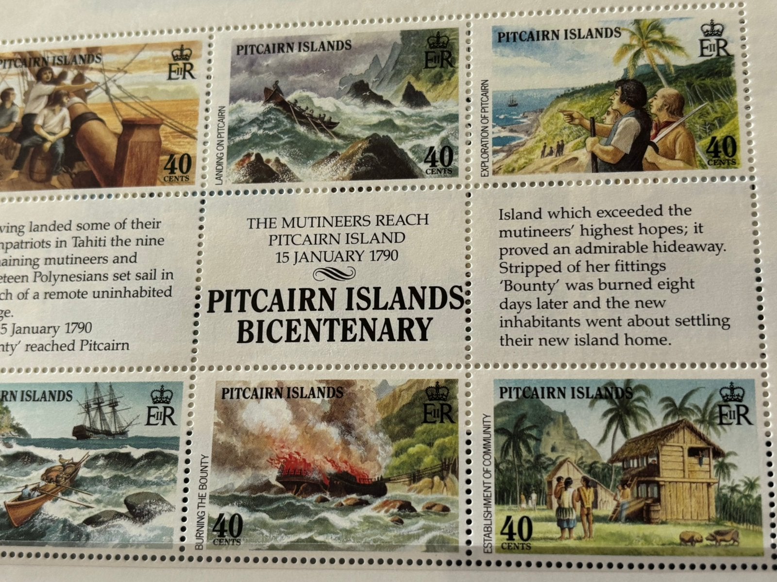 Schepen,Pitcairneilanden 1990, Verzenden, Postfris