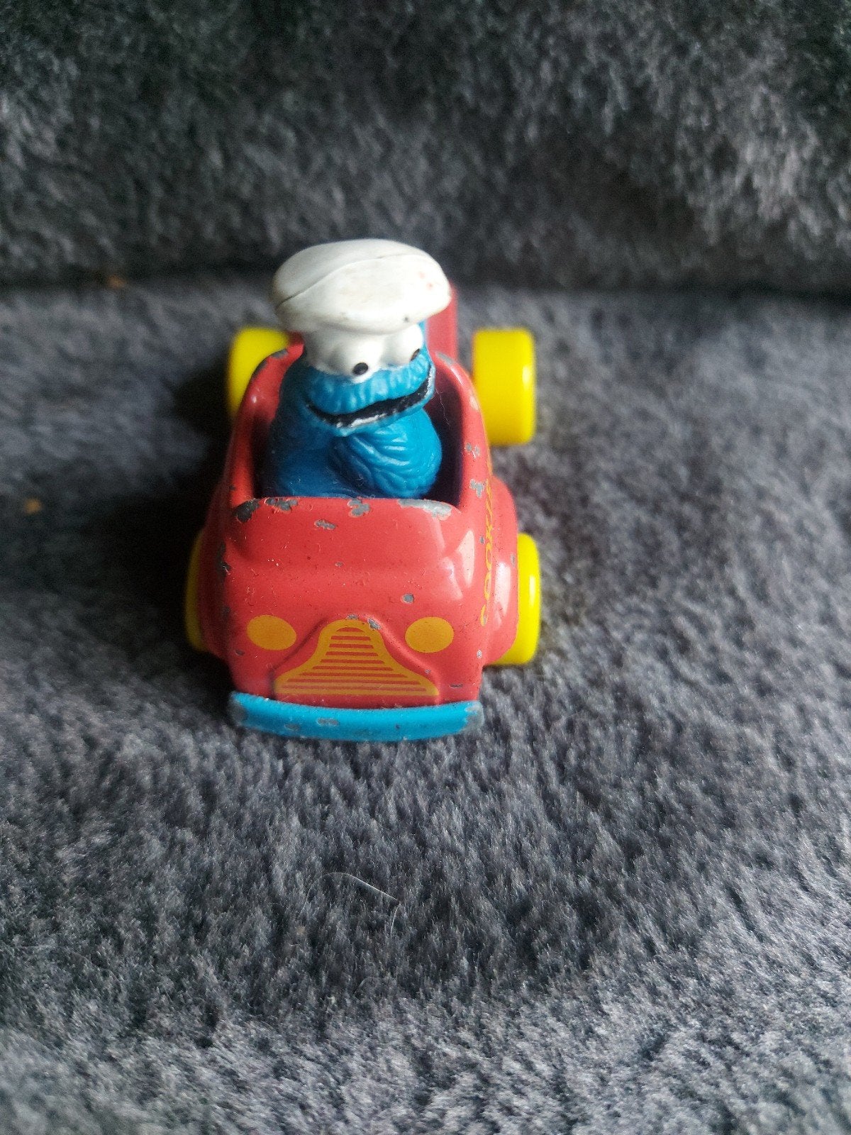 Vintage Koekiemonster Cookie Mixer Speelgoedauto 1982, Ophalen of Verzenden