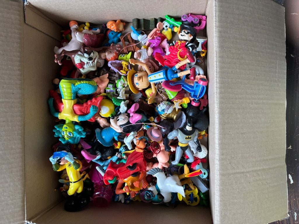 Doos / bulk poppetjes en figuurtjes, Ophalen of Verzenden, Gebruikt