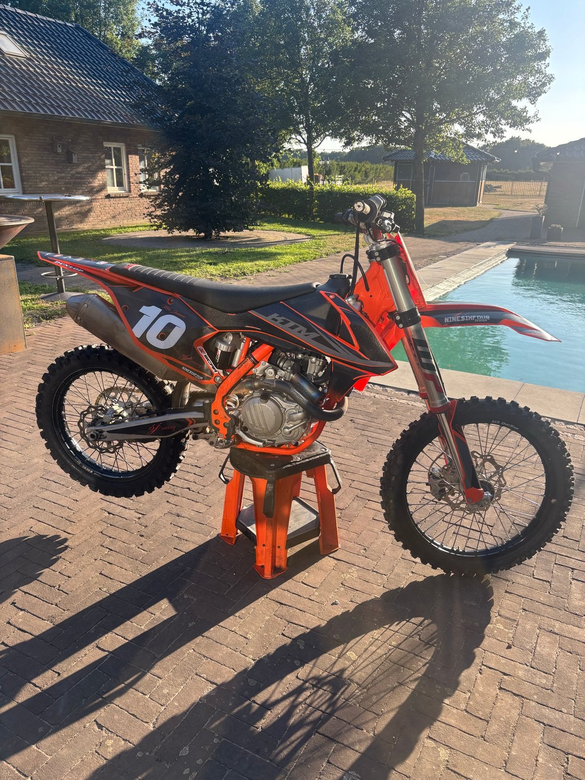 KTM 450 SX-F Crossmotor - Klaar voor de crossbaan!, Motoren, Sportuitlaat, Gebruikt, Particulier, Crossmotor