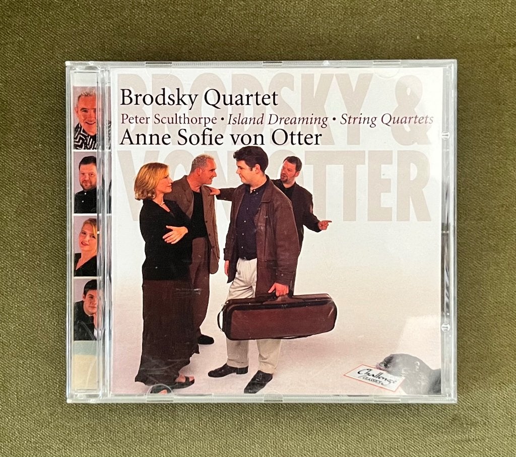Brodsky Quartet, Anne Sofie von Otter - ‘Island Dreaming’, Kamermuziek, Ophalen of Verzenden, Zo goed als nieuw, Album