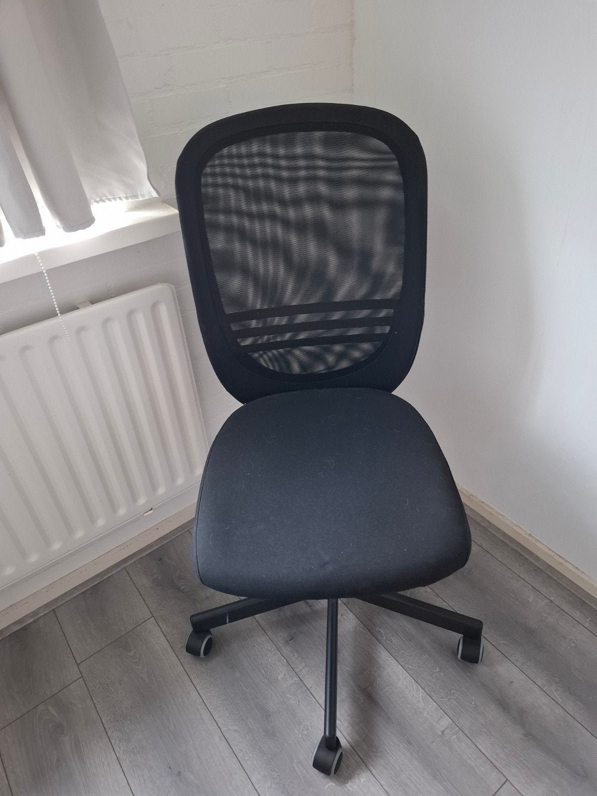Bureaustoel zwart ikea, Ophalen, Zwart