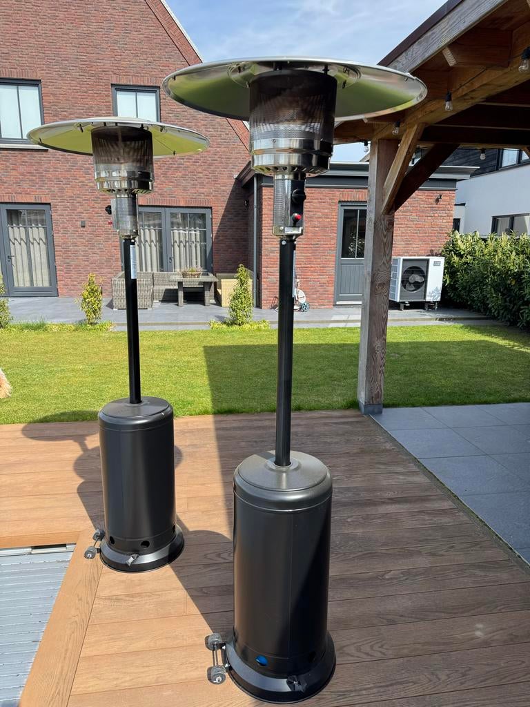 Heather gas haard 2 stuks, Ophalen, Eurom, Onbekend, Zo goed als nieuw