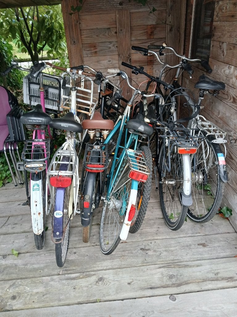 7x opknapfietsen. Zie adv/foto,s, Fietsen en Brommers, Fietsen | Dames | Damesfietsen, Ophalen, Gebruikt, Overige merken