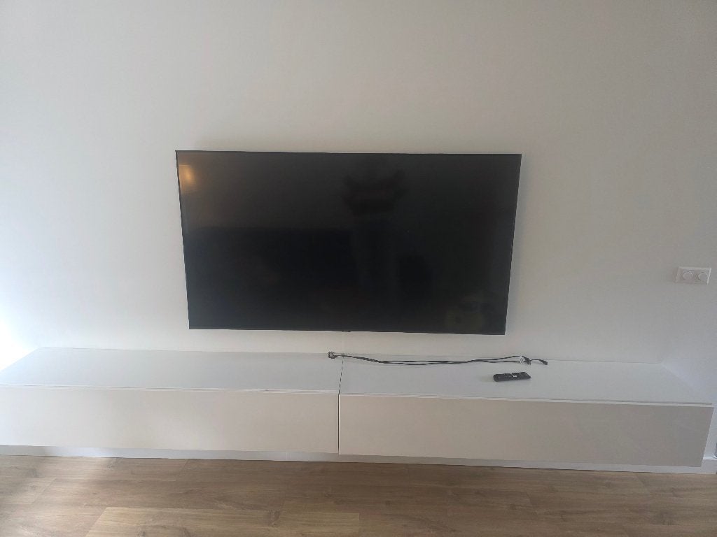 TV meubel  320 cm breed, Ophalen, Minder dan 50 cm, Gebruikt, 200 cm of meer