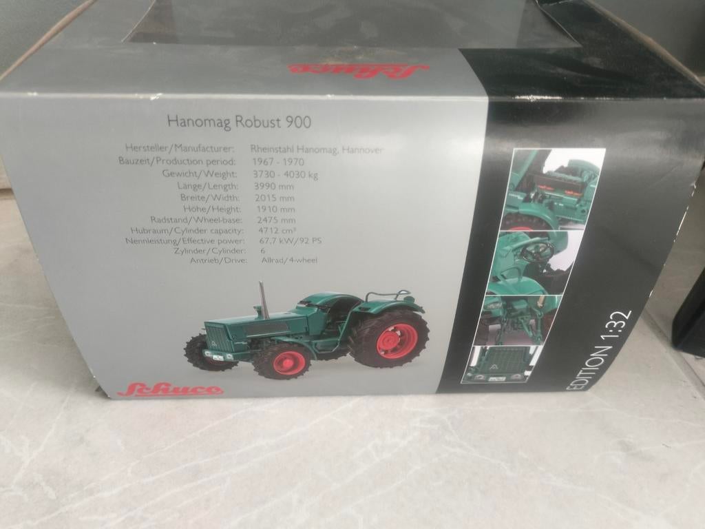 Schuco Hanomag Robust 900, Ophalen of Verzenden, Nieuw, Tractor of Landbouw, Schuco