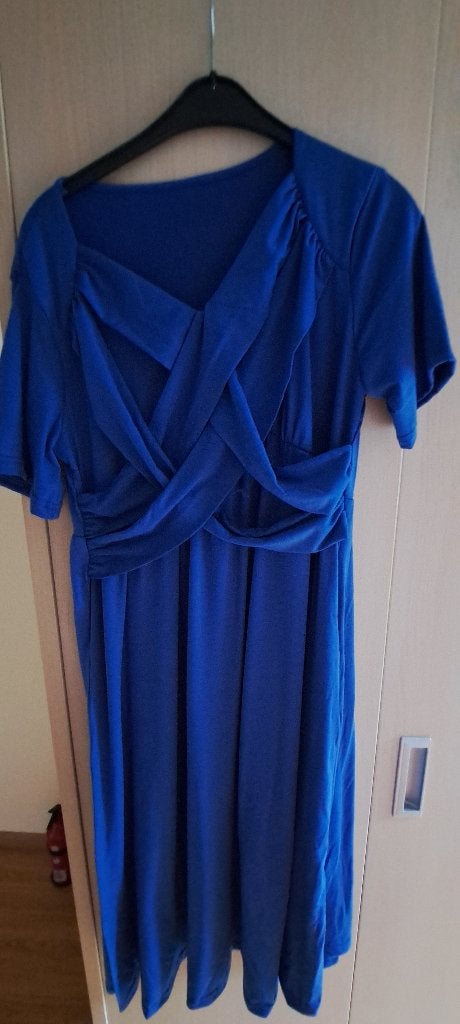 Mooie blauwe jurk, Kleding | Dames, Jurken, Ophalen, Blauw, Maat 46/48 (XL) of groter, Nieuw