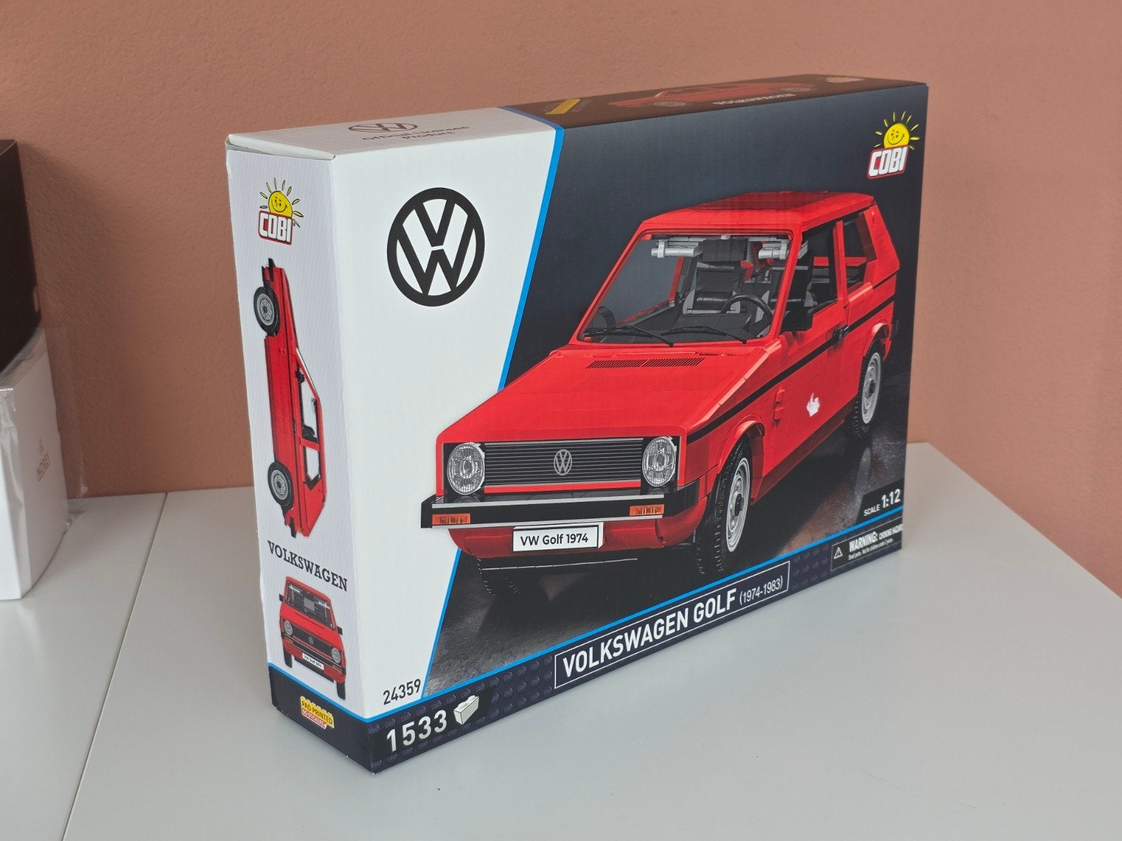 Cobi 1:12 Volkswagen Golf 1974-1983 Bouwset, Overige merken, Auto, Groter dan 1:32, Nieuw