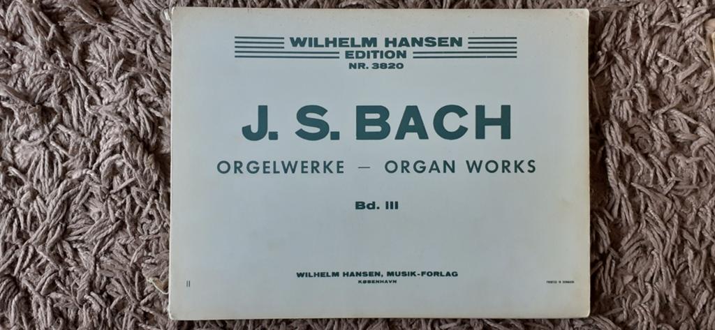 J.S. Bach Orgelwerke Bd. III - Wilhelm Hansen Editie, Ophalen of Verzenden, Artiest of Componist, Klassiek, Orgel