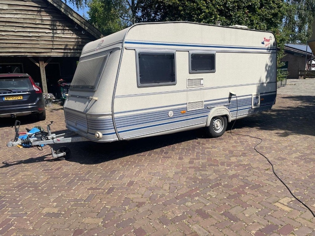Tec 490K1 5 persoons met stapelbed, Caravans en Kamperen, Standaardzit, T.E.C., 750 - 1000 kg, Particulier