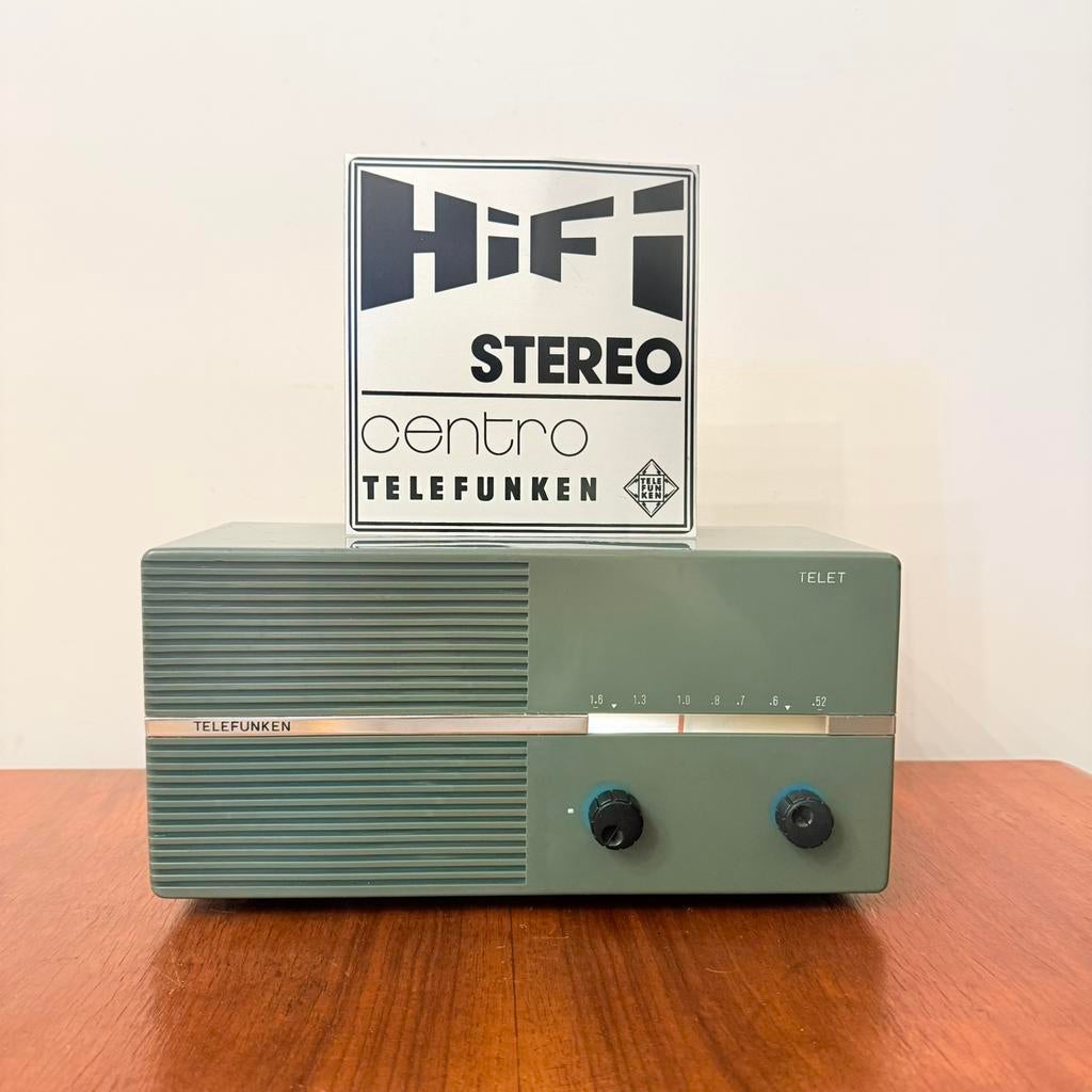 VINTAGE RADIO TELEFUNKEN TELET R530 BLUETOOTH BUIZENRADIO, Verzenden