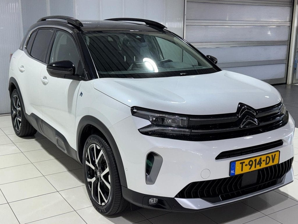 Citroen C5 Aircross 1.6 Plug-in Hybrid 225 Shine | Trekhaak, Auto's, Citroën, 14 kWh, Gebruikt, 4 cilinders, C5 Aircross