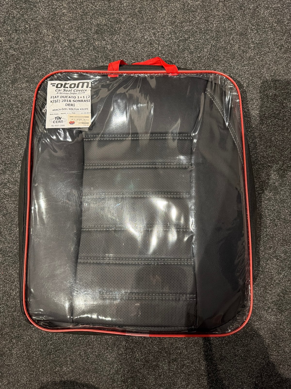 Otom kunstleren Car Seat Covers Fiat Ducato 1+1 (2014-heden), Ophalen of Verzenden, Nieuw