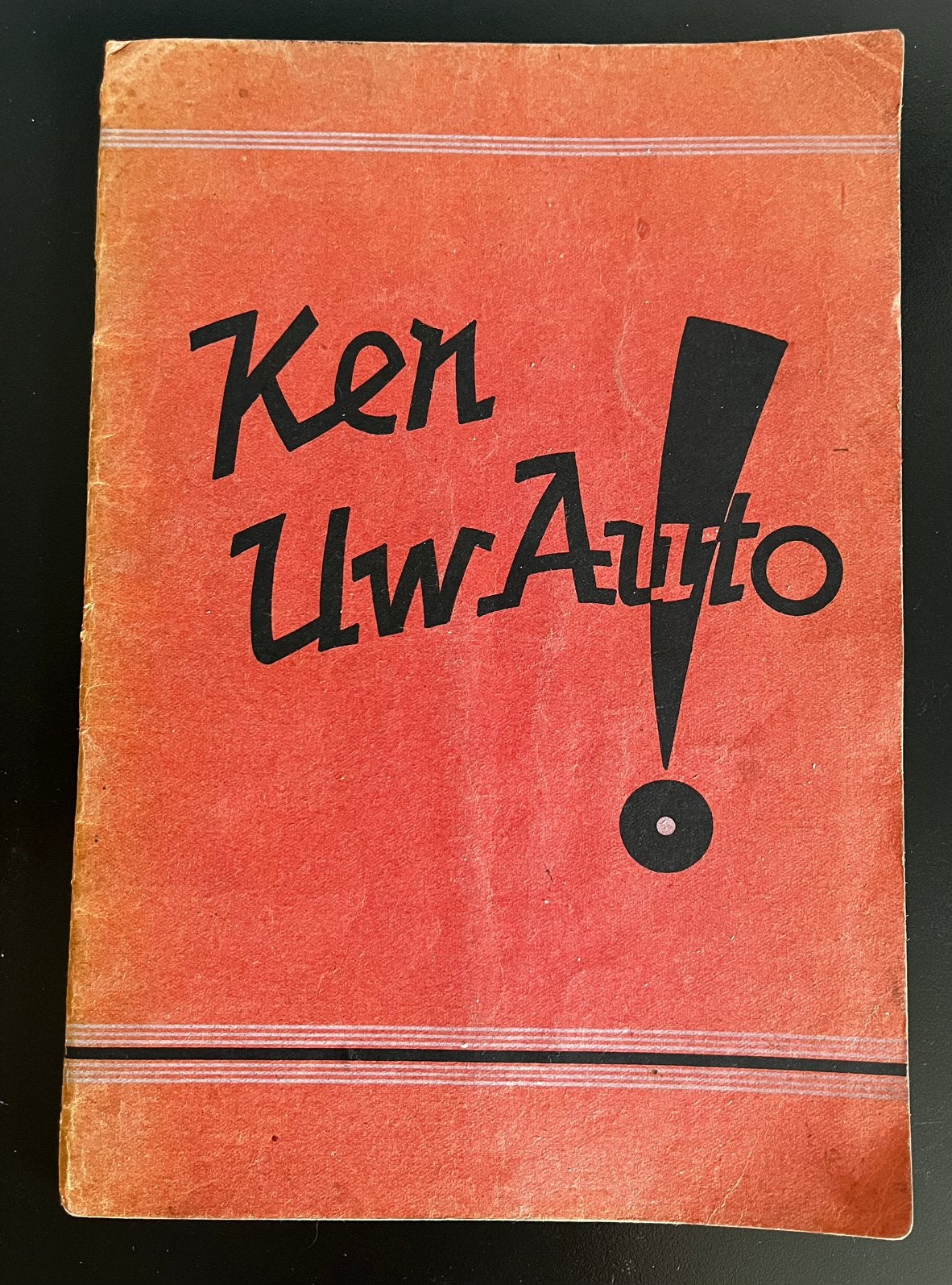 vooroorlogs boekje Esso motorolie autotechniek oldtimer, Ophalen of Verzenden, Gelezen, Overige merken
