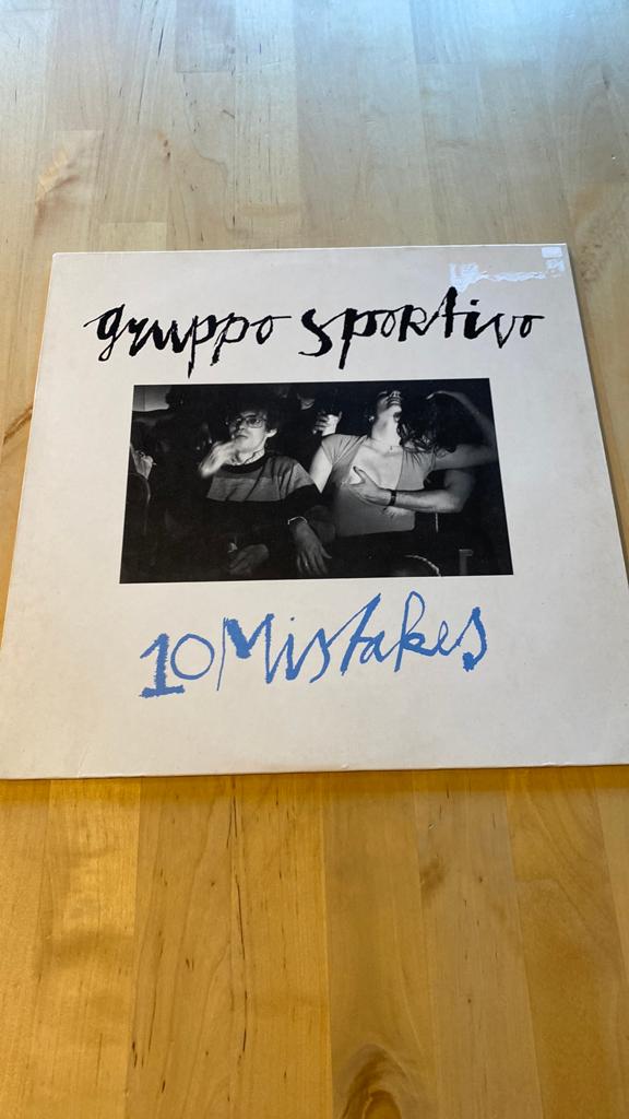 Vinyl lp Gruppo Sportivo - Ten mistakes, Ophalen of Verzenden, Zo goed als nieuw, 12 inch