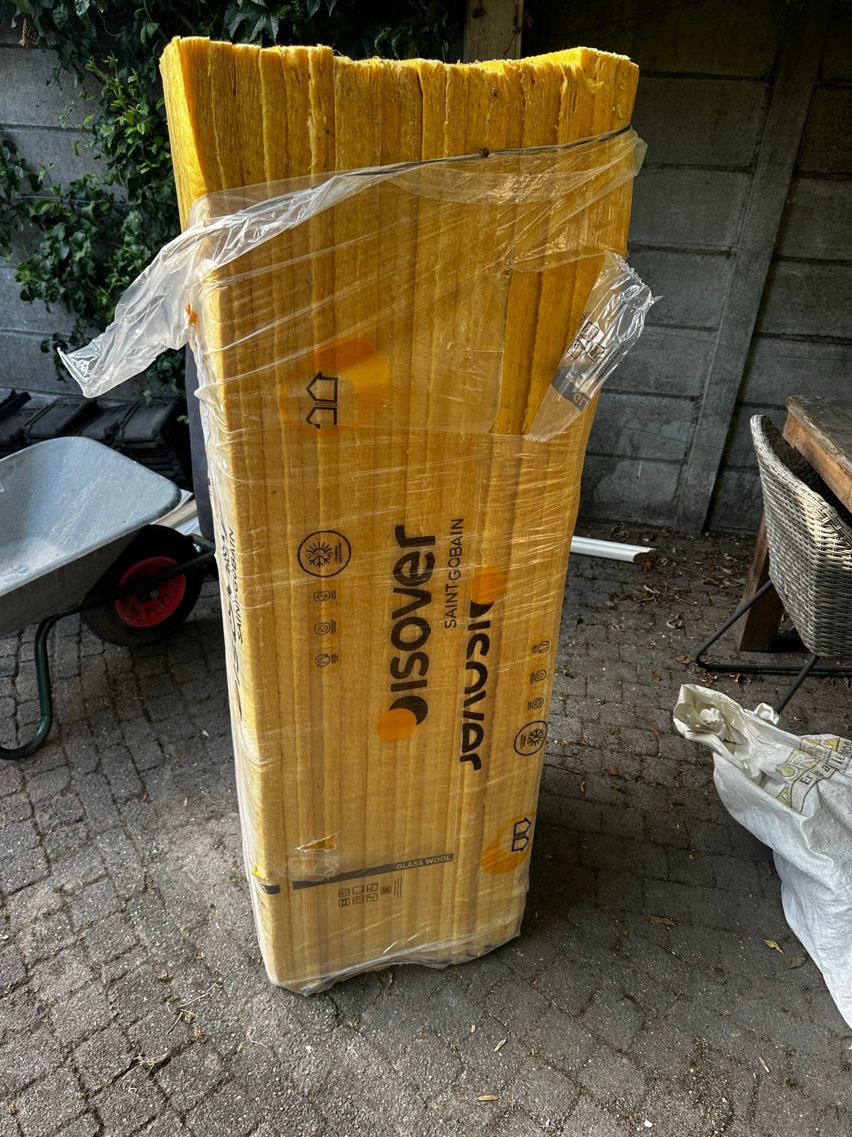 Isover Glaswol Isolatie - Nieuw in Verpakking, Ophalen, Nieuw, 5 tot 10 m², Vloerisolatie