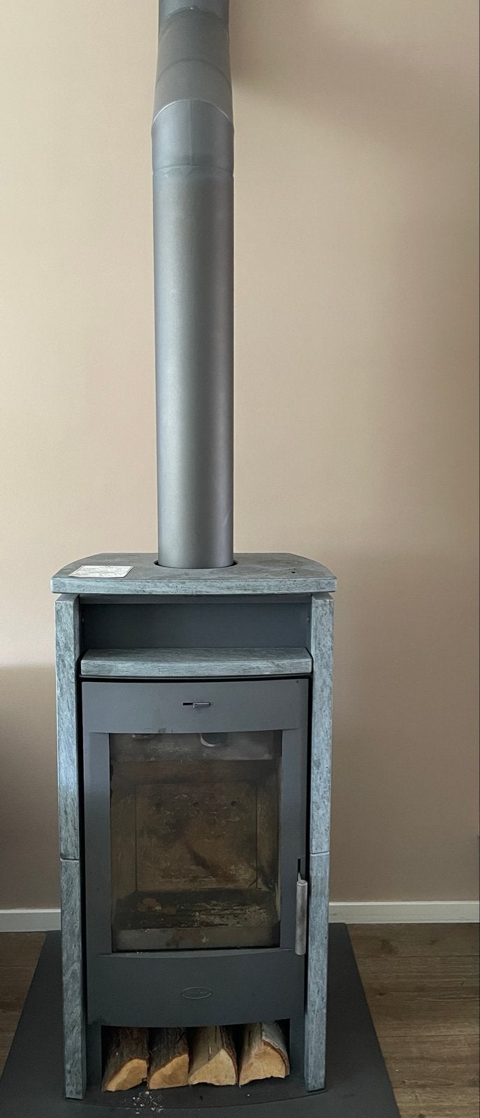 Fireplace Paris SP K4210 speksteenkachel - 6 kW, Huis en Inrichting, Haarden, Ophalen, Gebruikt, Vrijstaande haard, Houthaard