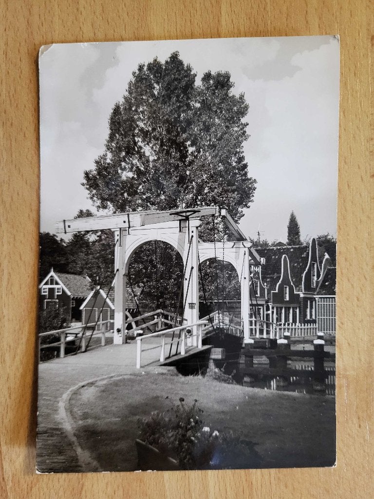 ansicht Ouderkerk a.d. Amstel OphaalBrug, Ophalen of Verzenden, Voor 1920, Noord-Holland