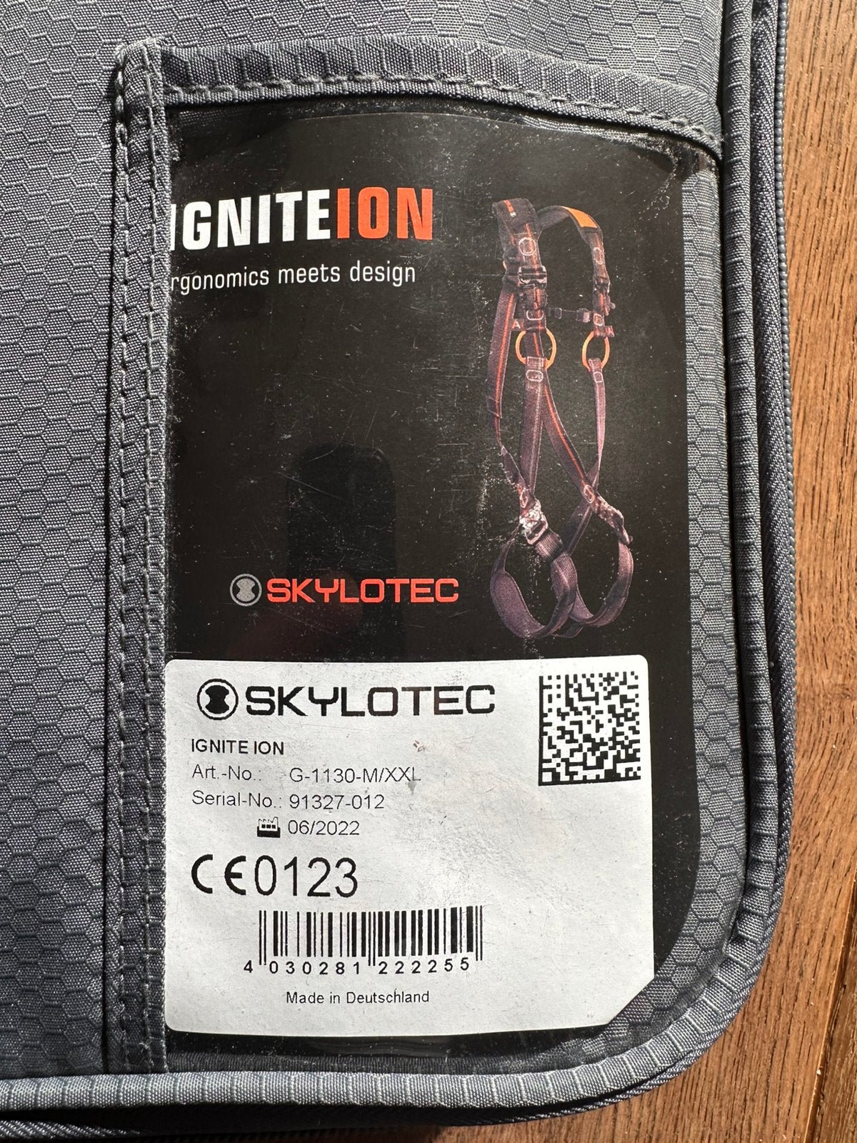 Skylotec IGNITE ION G-1130 M/XXL harnas / valbeveiliging, Doe-het-zelf en Verbouw, Veiligheidskleding, Ophalen of Verzenden, Nieuw
