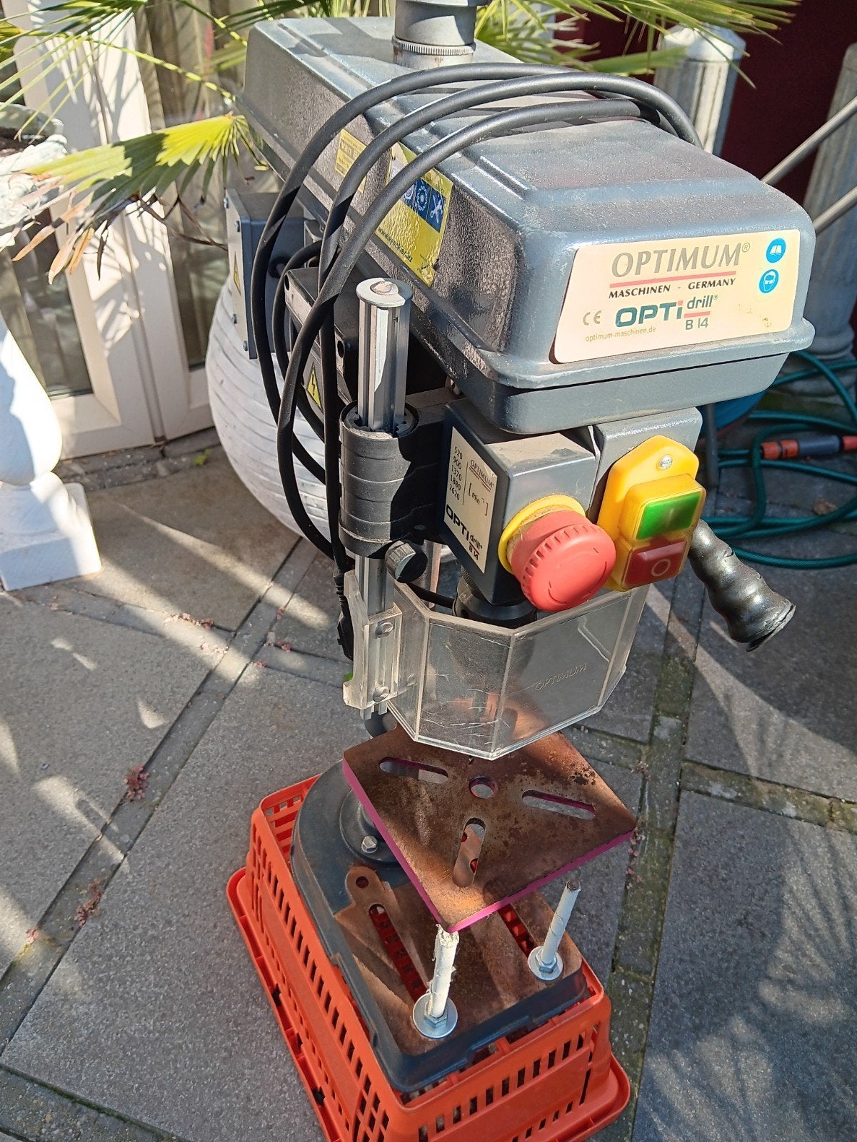 Optimum B14 Kolomboormachine - Gebruikt, Ophalen, Gebruikt, Kolomboormachine