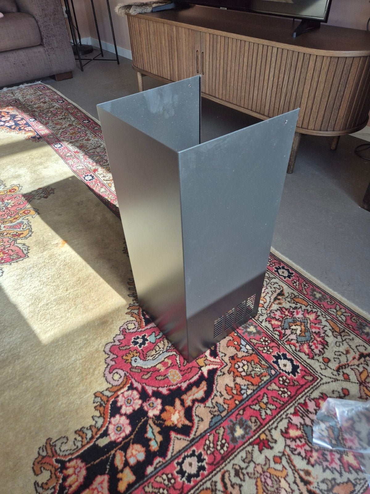 Nieuwe ATAG matzwarte telescopische afzuigkap pijp – 58 cm, Witgoed en Apparatuur, Wandschouwkap, Nieuw, Ophalen of Verzenden