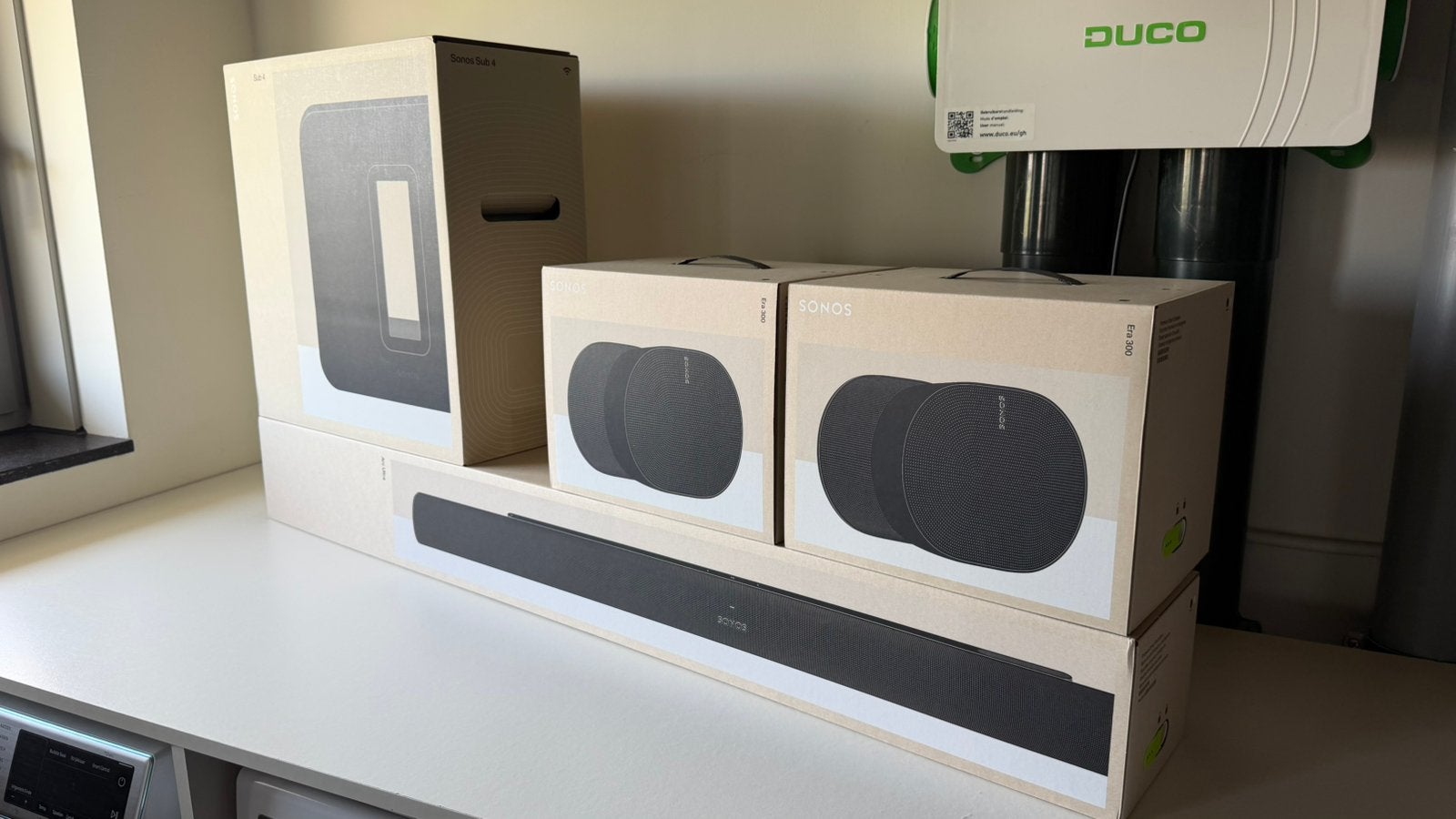 SONOS Ultieme meeslepende set met Arc Ultra VOORRAAD, Audio, Tv en Foto, Home Cinema-sets, Soundbar, 70 watt of meer, Nieuw, Overige spelers