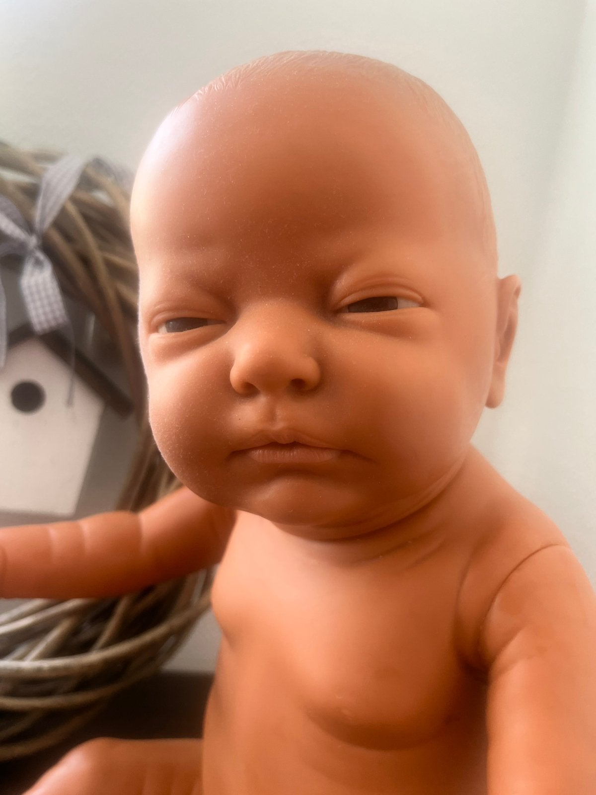 Etalagepop newborn, Verzamelen, Poppen, Ophalen of Verzenden, Gebruikt, Pop