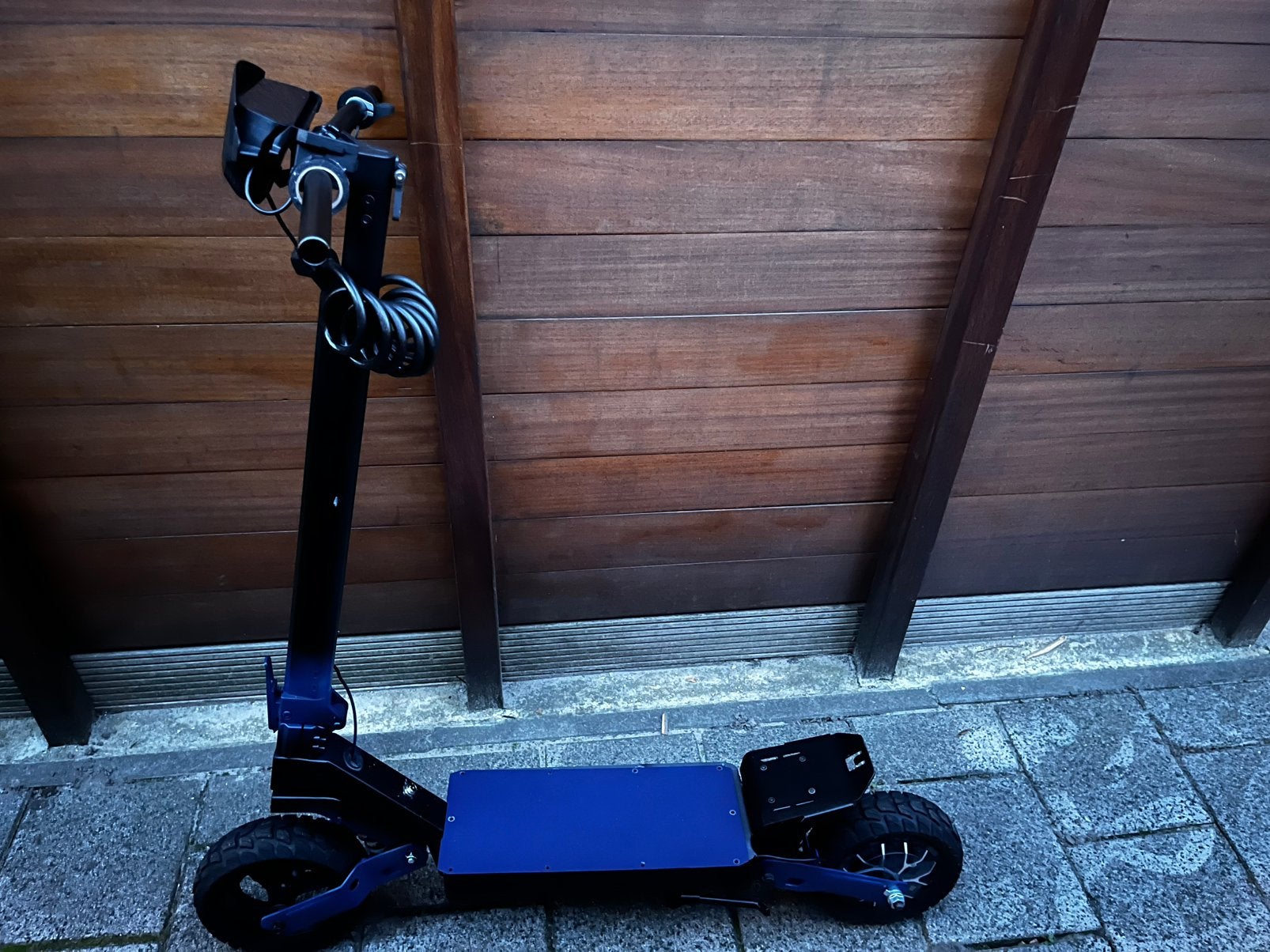 E-step kapot (custom) 1500watt, Ophalen, Zo goed als nieuw, Elektrische step (E-scooter)