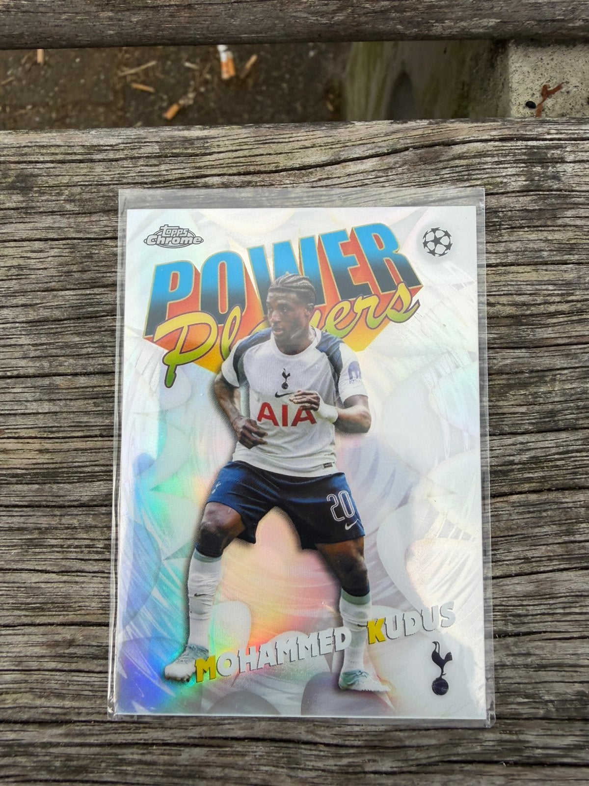 Topps mohammed kudus, Ophalen of Verzenden, Zo goed als nieuw, Plaatje