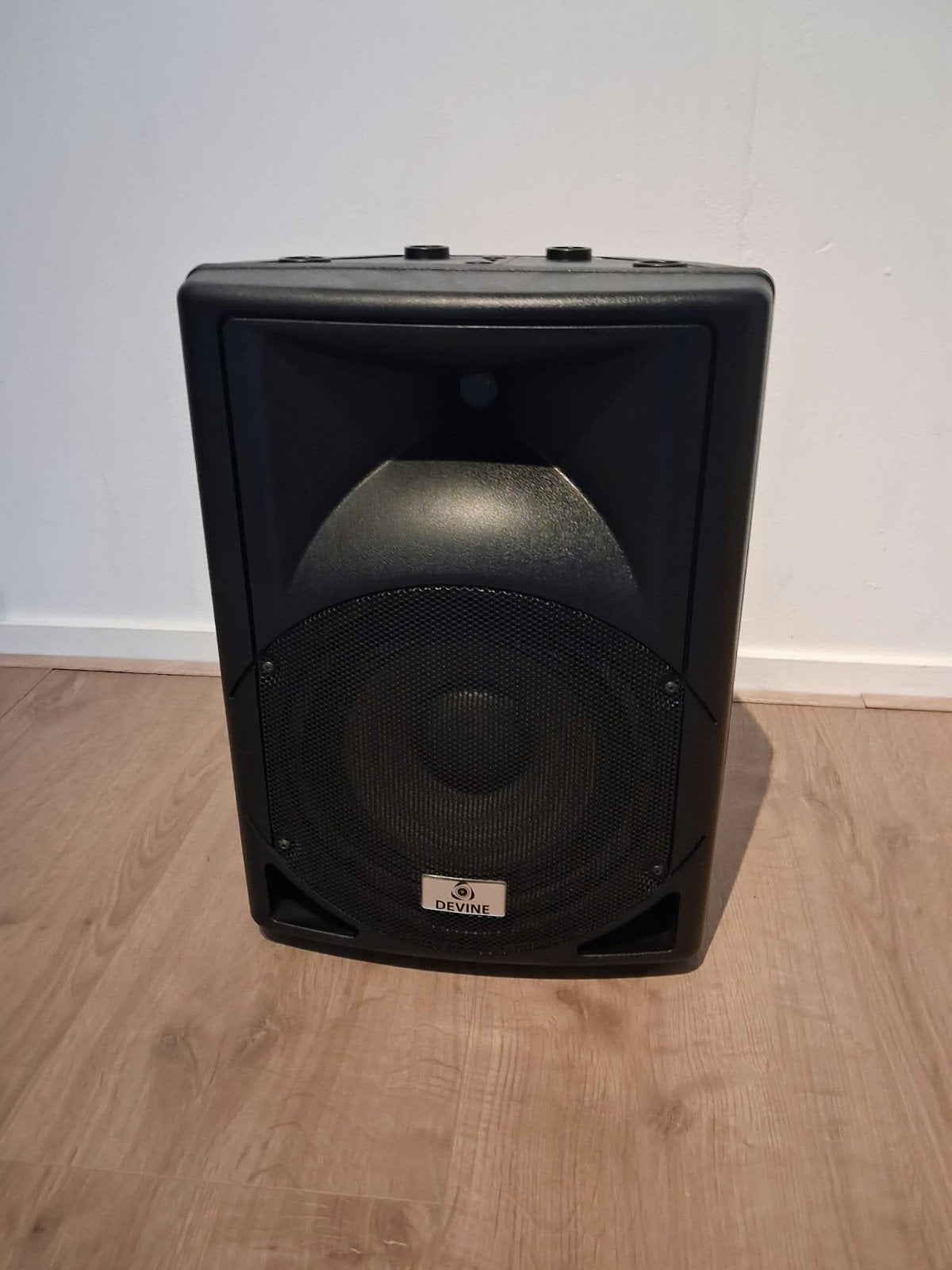 Devine Party Speaker met Standaard en Kabels, Inclusief kabels, Party speaker, Zo goed als nieuw, Ophalen