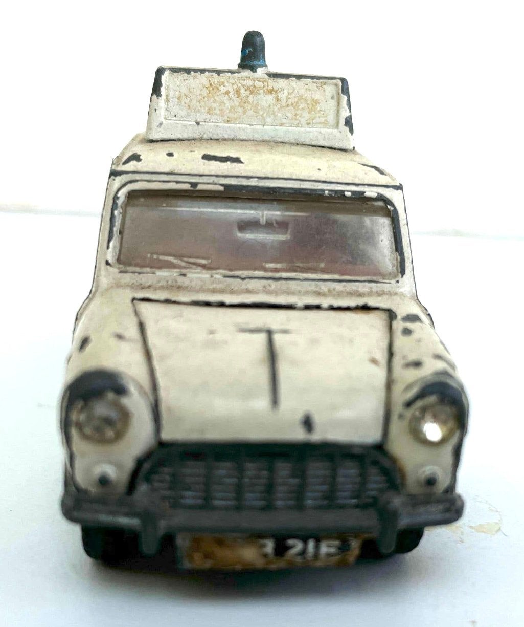 Vintage Dinky Toys Mini Cooper S Rally Auto (Gebruikt), Ophalen of Verzenden, Gebruikt, Auto, Dinky Toys