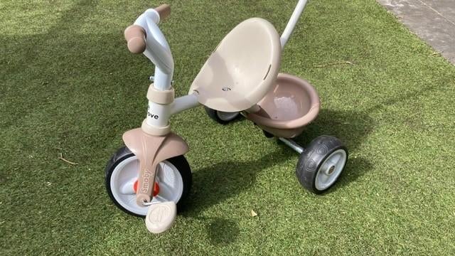 Smoby - be move - driewieler kleuren beige, creme, Ophalen, Zo goed als nieuw, Smoby, Verstelbare zitting