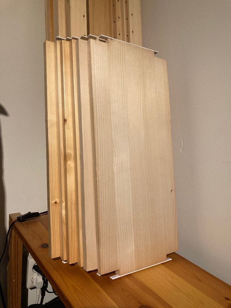6x Lundia planken 22cm (nieuw), Ophalen, Zo goed als nieuw