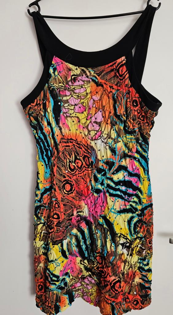 JOSEPH RIBKOFF; MOOIE JURK XL NU € 15,-, Zwart, Maat 46/48 (XL) of groter, Ophalen of Verzenden, Zo goed als nieuw