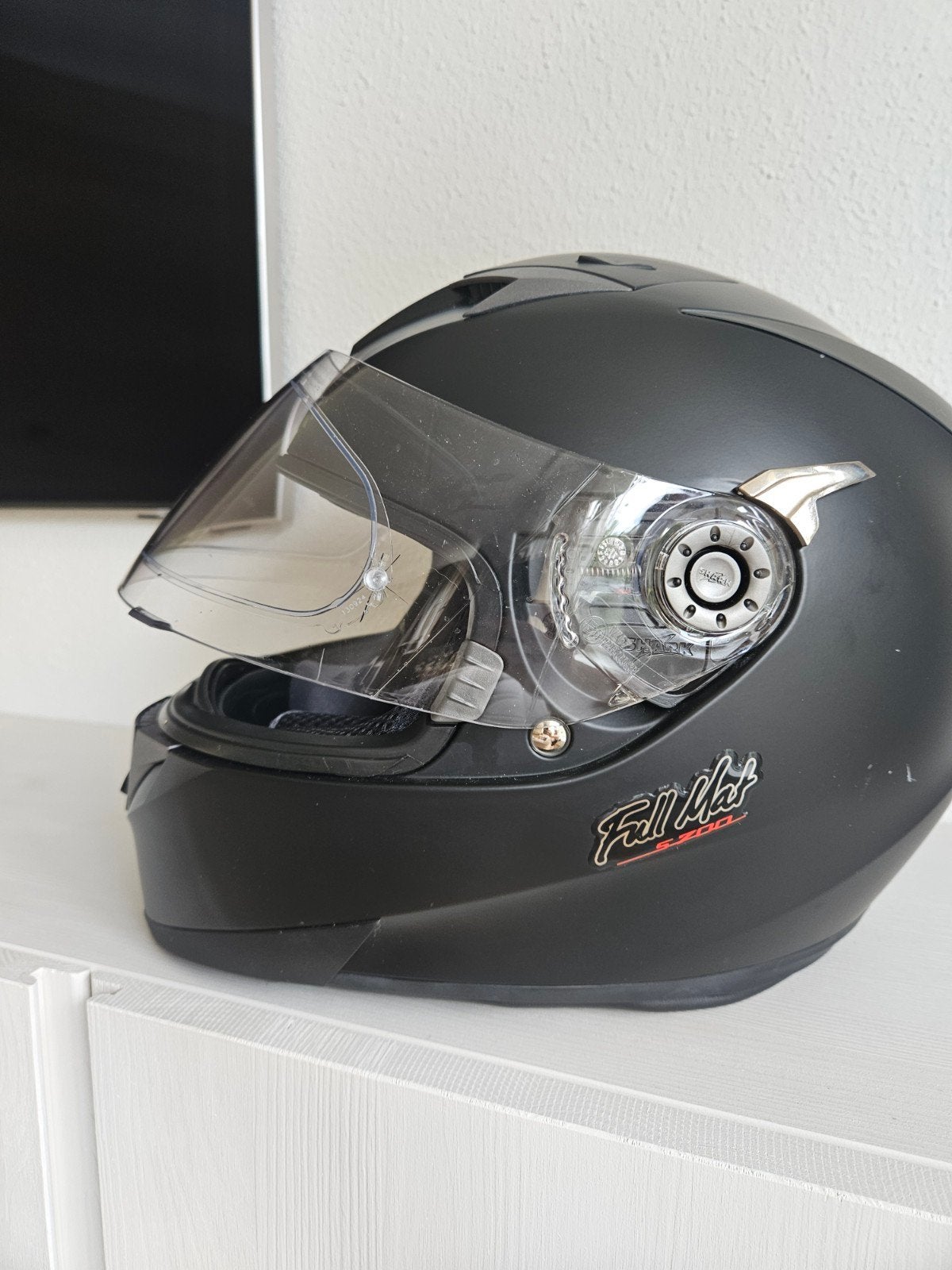 Shark helm full mat zwart, Ophalen, Shark, Integraalhelm, S