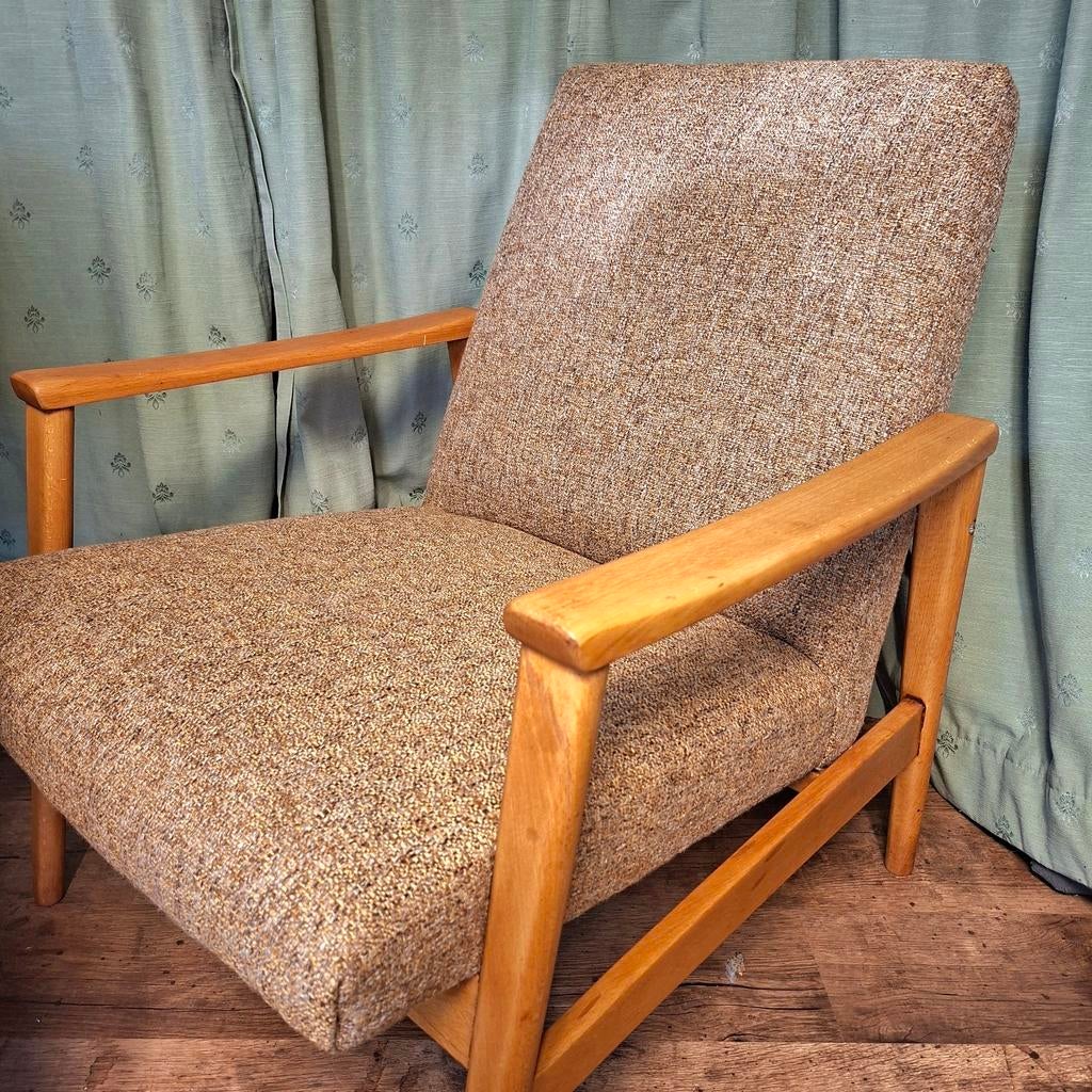 Vintage Midcentury Scandinavische designstoel, Ophalen