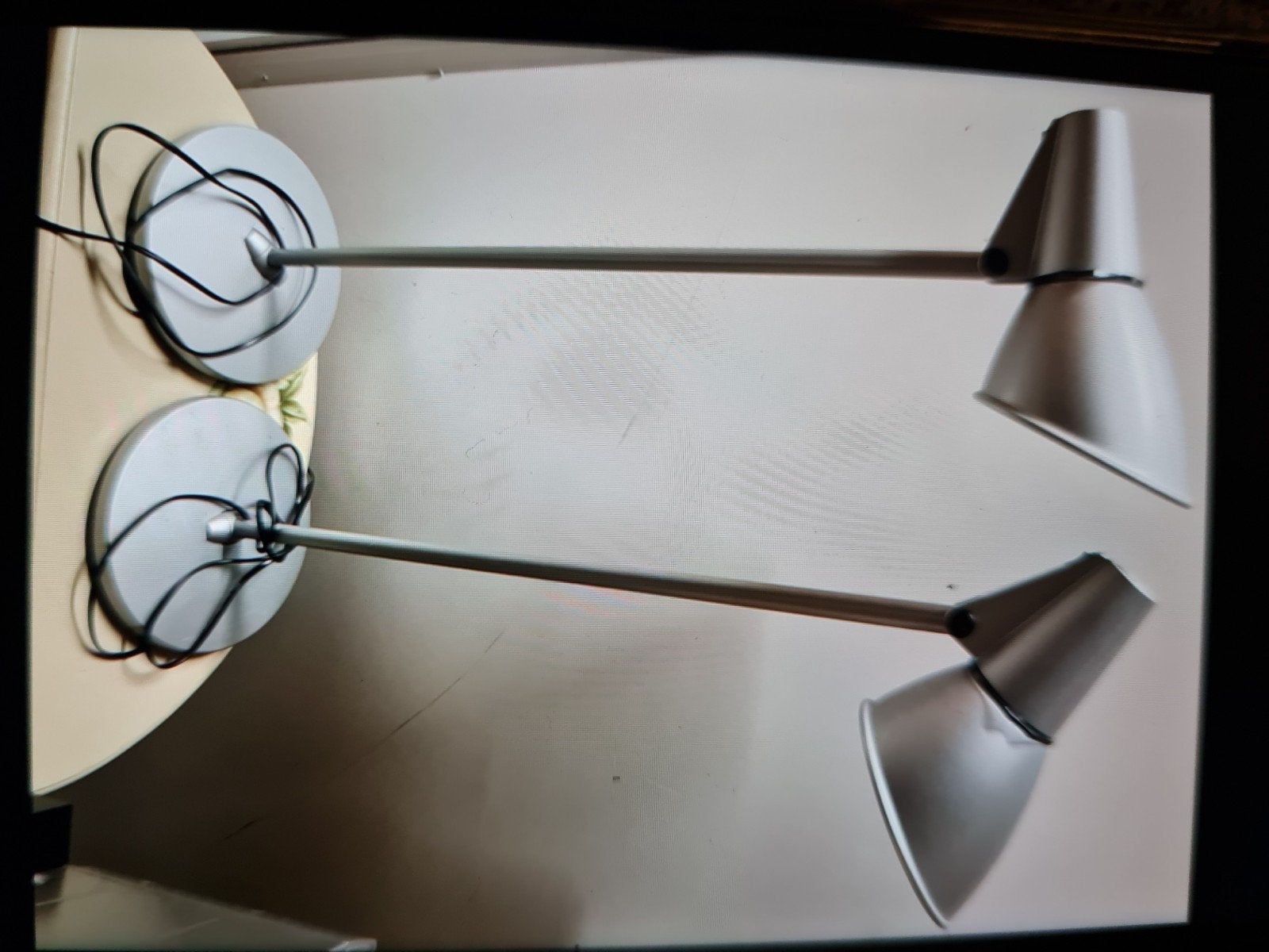 2mooie burolampen  design H.Wettstein  artemide, 3 kookzones of minder, Ophalen of Verzenden, Zo goed als nieuw, Gas