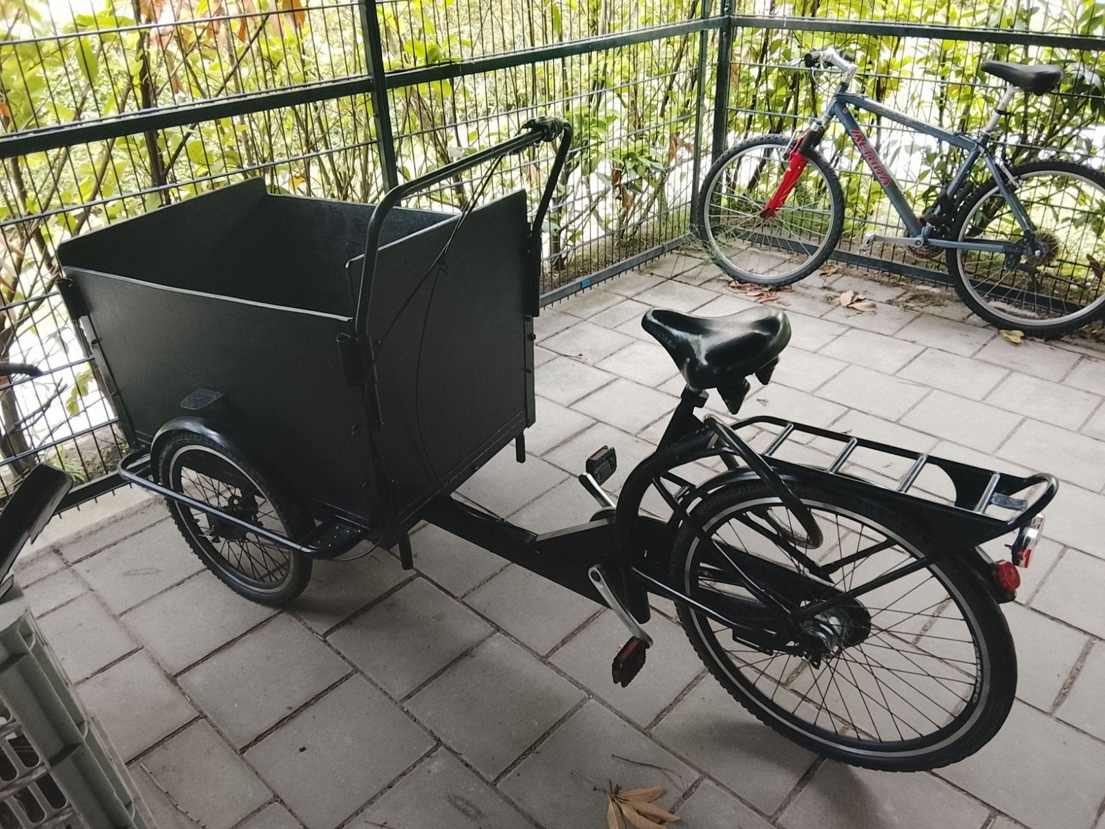 Popal Cangoo bakfiets, Fietsen en Brommers, Fietsen | Bakfietsen, Gebruikt, Huif, Ophalen, Overige merken