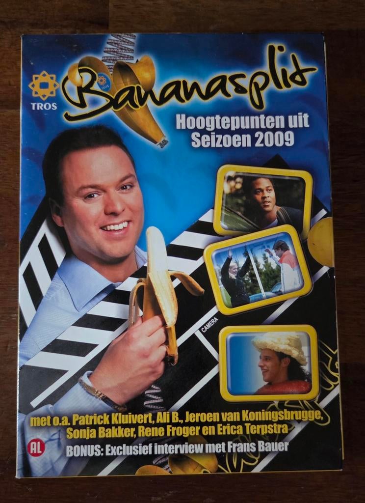 Bananasplit: Hoogtepunten Seizoen 2009 - DVD met Frans Bauer, Alle leeftijden, Ophalen of Verzenden, Zo goed als nieuw