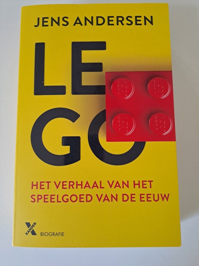 Lego het verhaal van het speelgoed van de eeuw, Jens Andersen, Overige, Ophalen of Verzenden, Zo goed als nieuw
