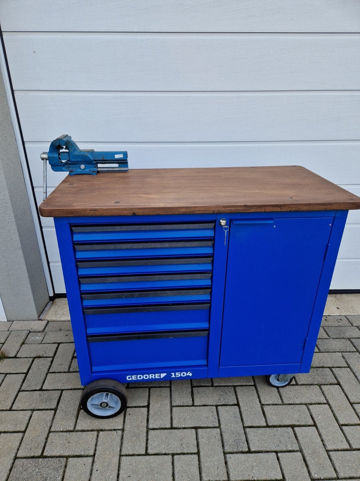 Gedore 1540 gereedschapswagen modules, Ophalen of Verzenden, Gevuld, Zo goed als nieuw