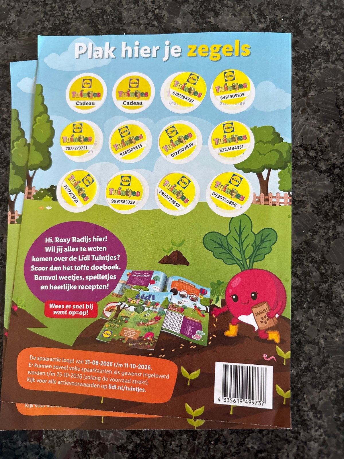 Lidl Tuintjes volle spaarkaarten, Verzamelen, Lidl, Ophalen of Verzenden