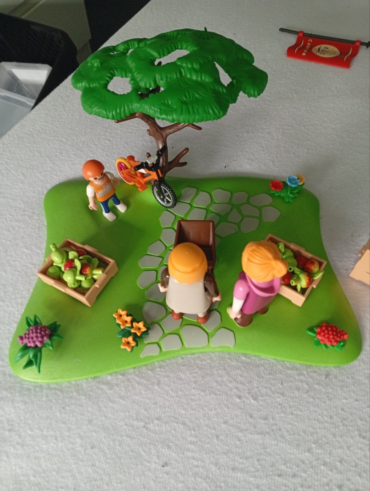Grote Playmobil set met huis, winkel, zwembad en meer, Ophalen of Verzenden